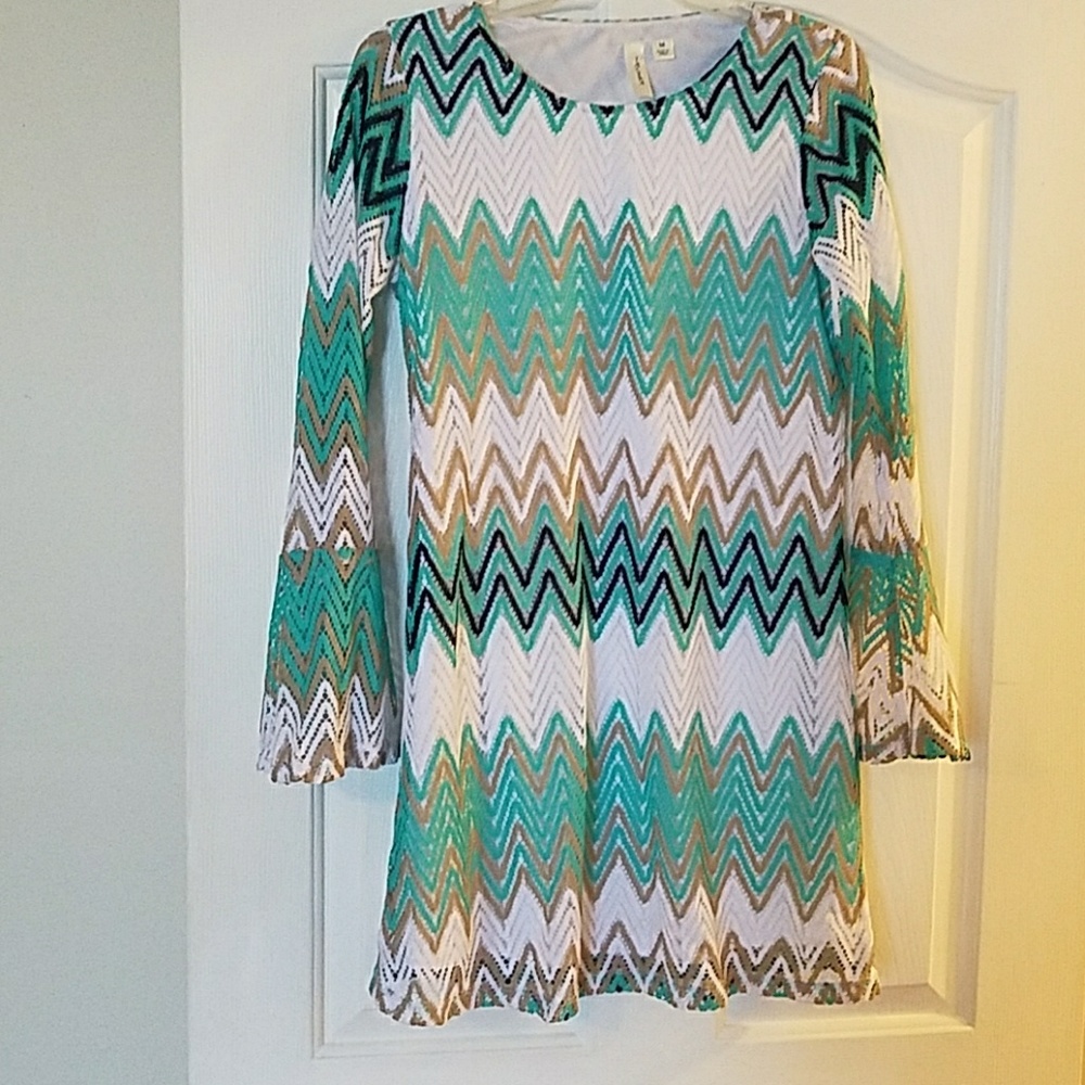 Tacera bell sleeve mini dress